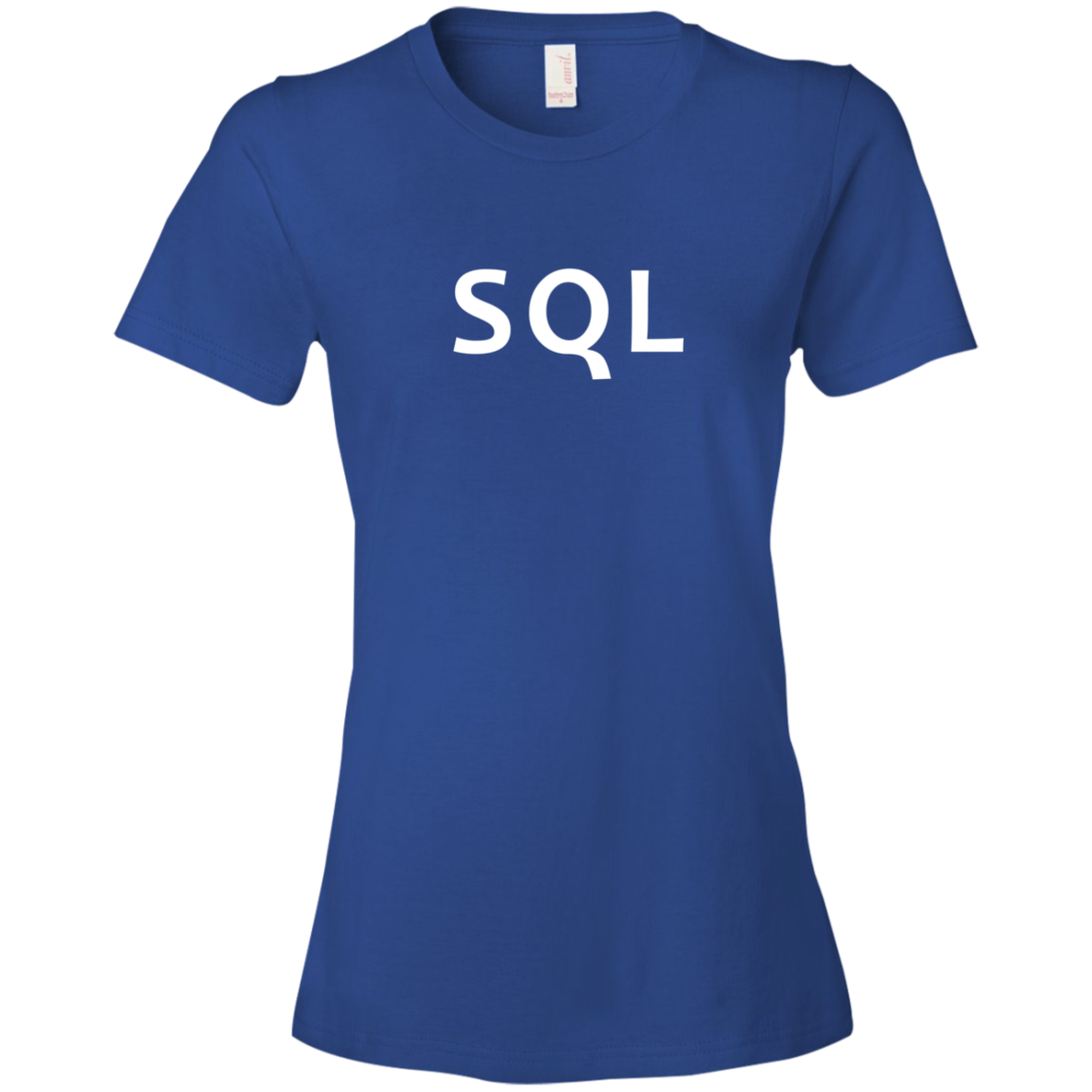 SQL Programming Authentic Premium Women's Tee - Bitcoin & Bunk