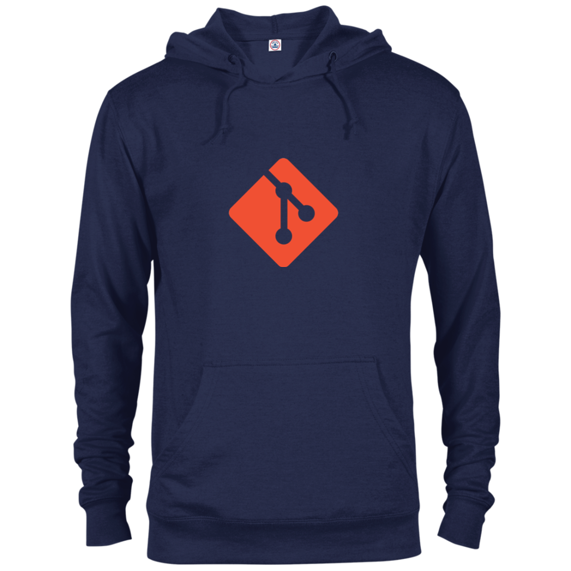 Git Programming Authentic Comfort-Fit Hoodie - Bitcoin & Bunk