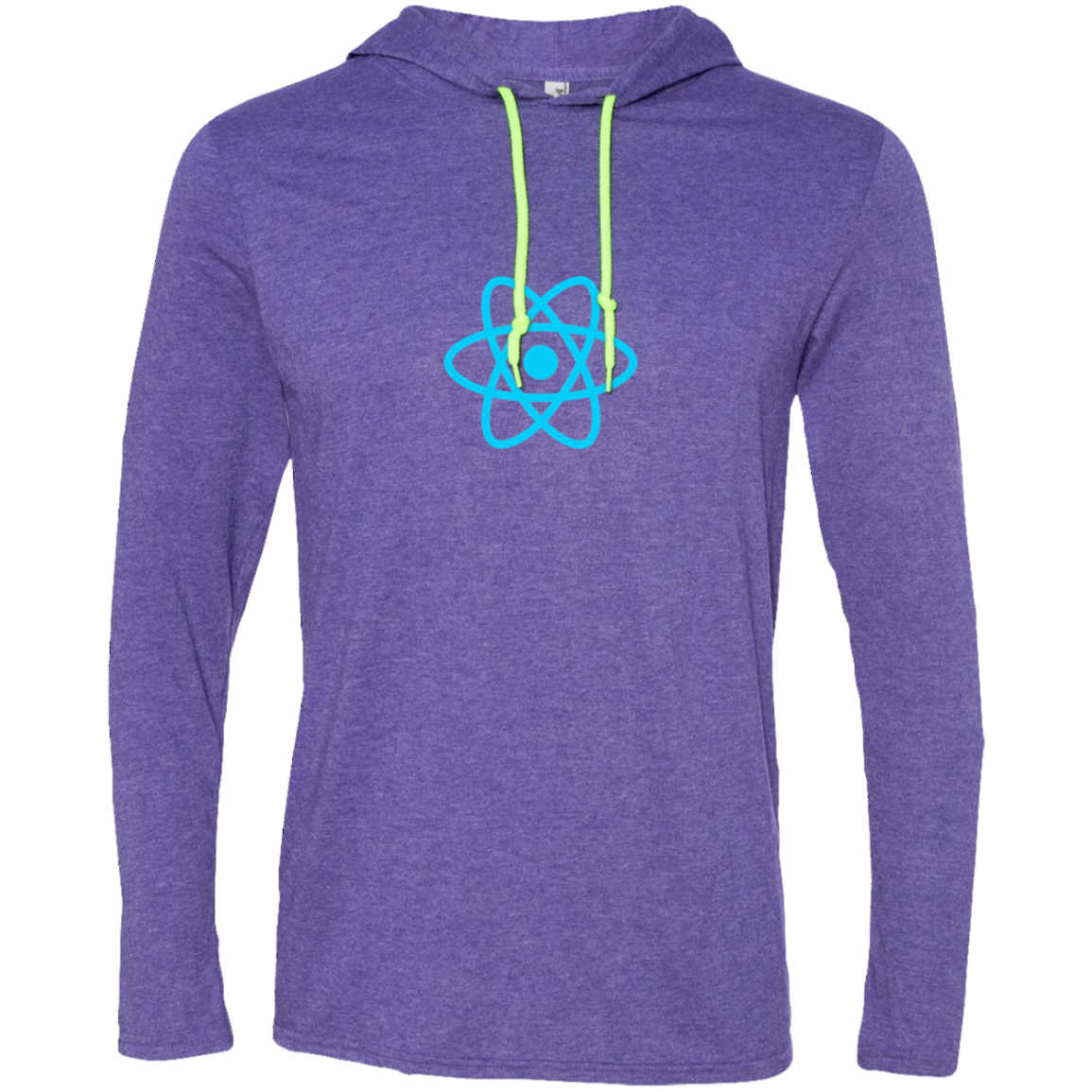 React Programming Authentic Premium Hooded Long Sleeve Shirt - Bitcoin & Bunk