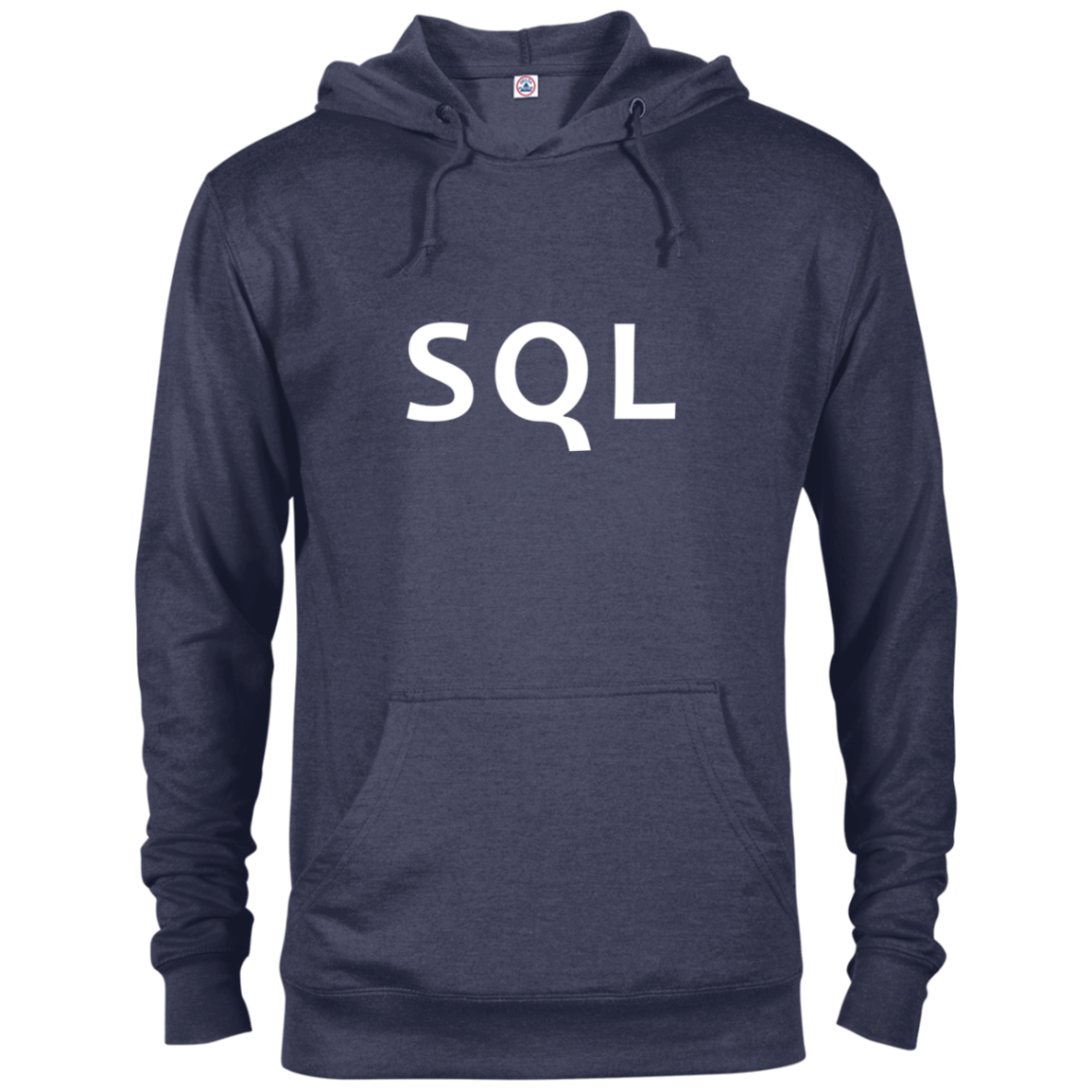 SQL Programming Authentic Comfort-Fit Hoodie - Bitcoin & Bunk