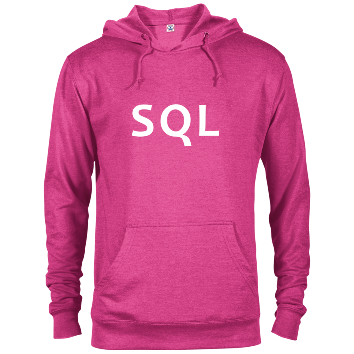 SQL Programming Authentic Comfort-Fit Hoodie - Bitcoin & Bunk