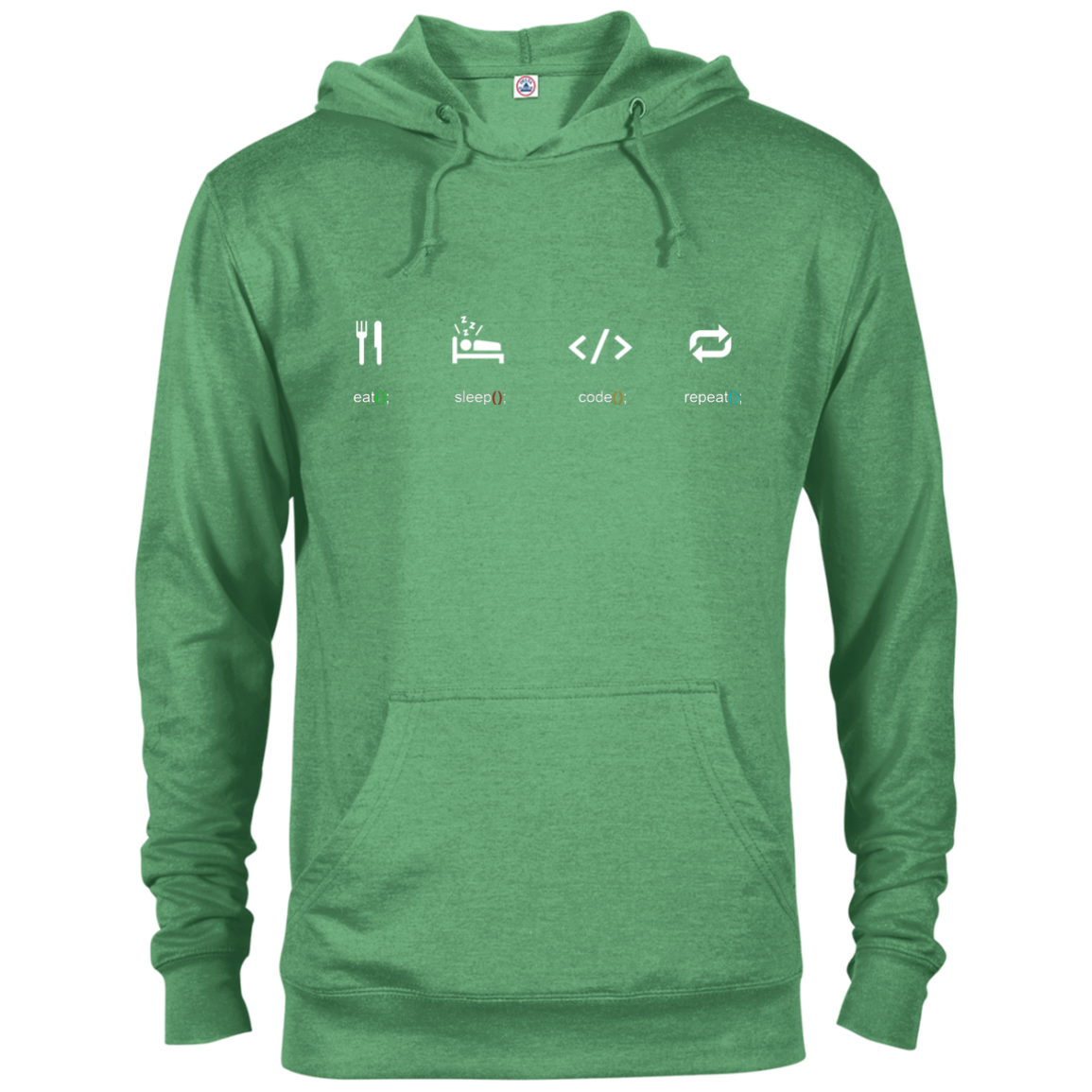 Eat Sleep Code Repeat Warm-Sport Hoodie - Bitcoin & Bunk