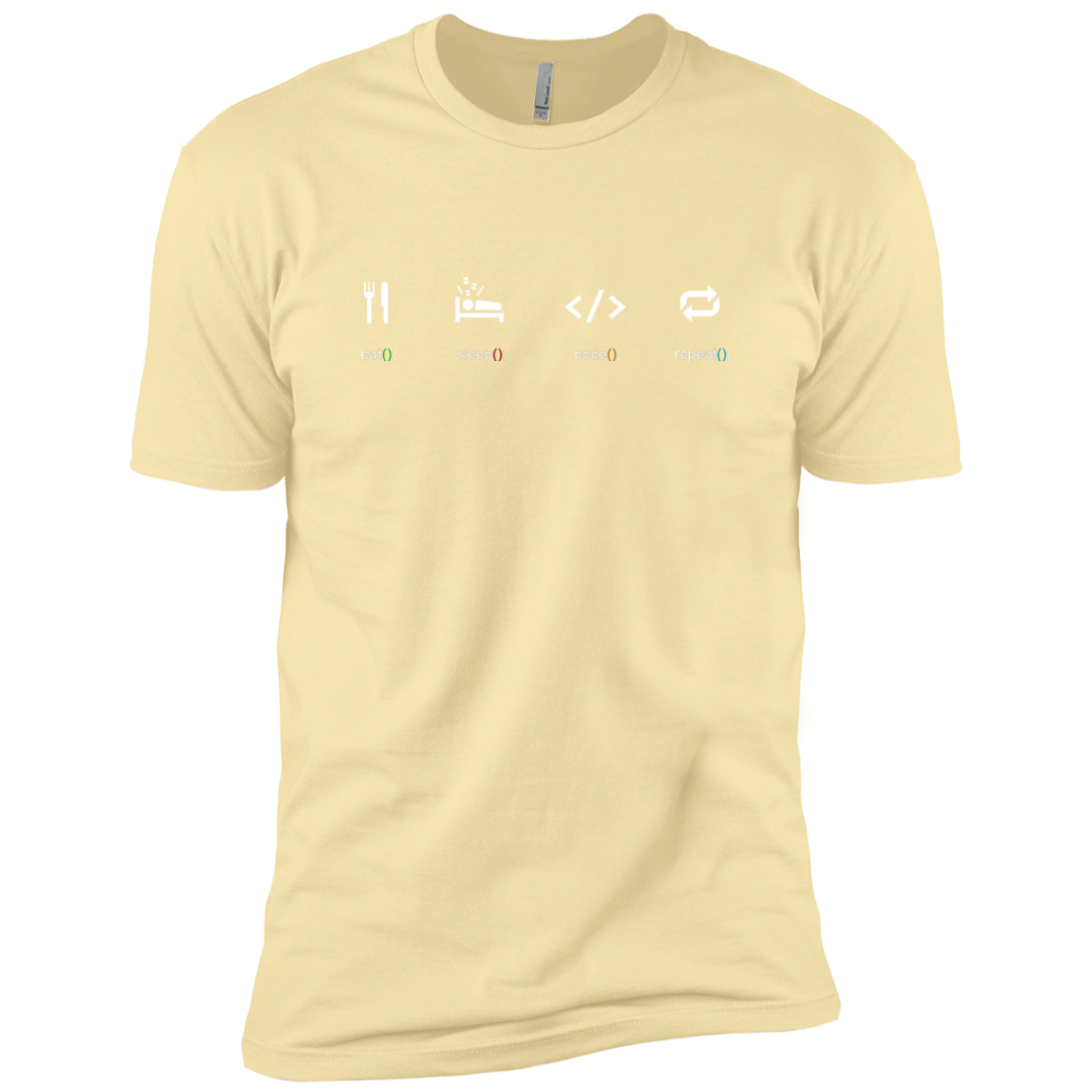 Eat Sleep Code Repeat Premium T-Shirt - Bitcoin & Bunk