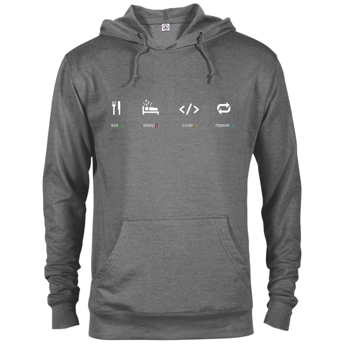 Eat Sleep Code Repeat Warm-Sport Hoodie - Bitcoin & Bunk