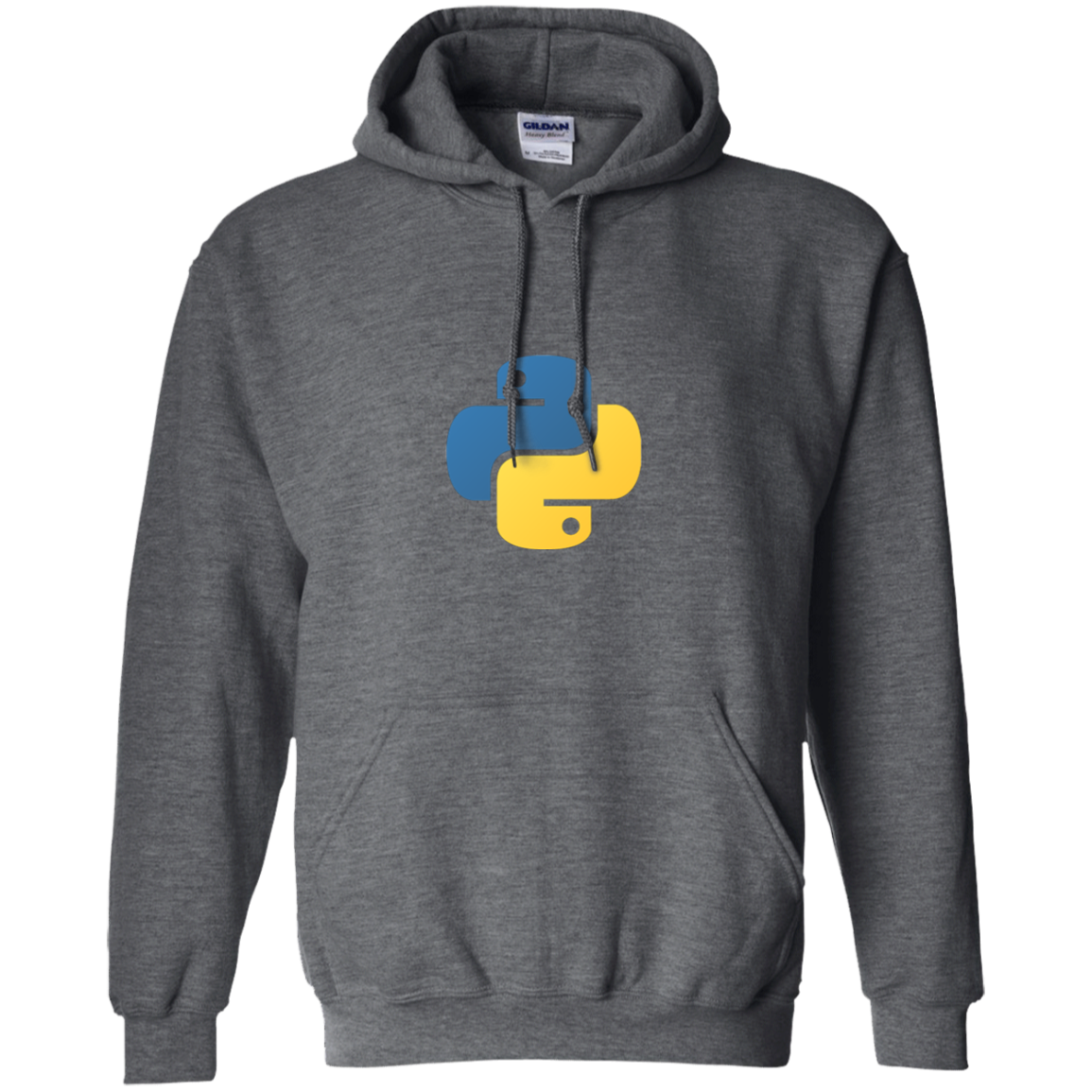 Python Programming Authentic Casual Light-Fit Hoodie - Bitcoin & Bunk