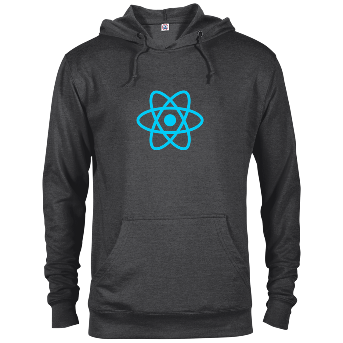 React Programming Authentic Comfort-Fit Hoodie - Bitcoin & Bunk