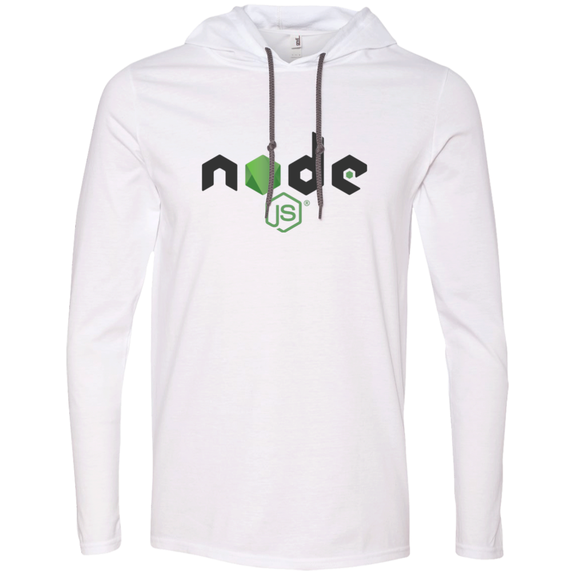 Node Programming Authentic Premium Hooded Long Sleeve Shirt - Bitcoin & Bunk