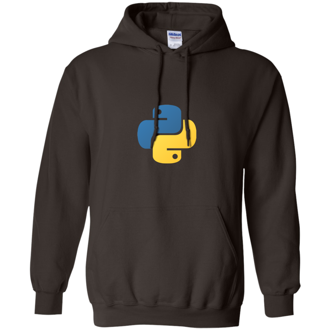 Python Programming Authentic Casual Light-Fit Hoodie - Bitcoin & Bunk