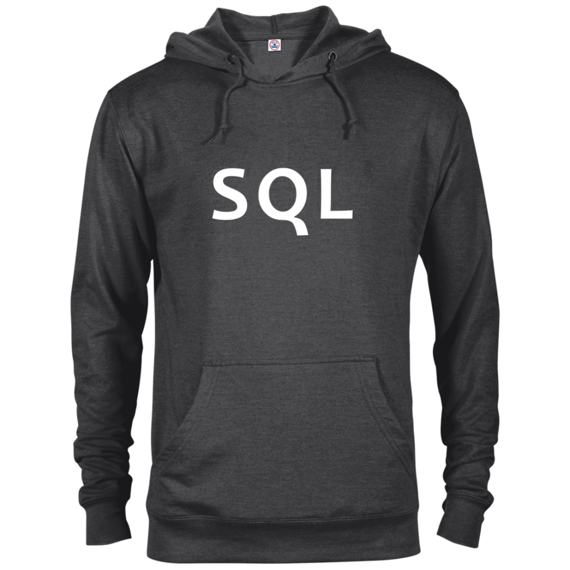 SQL Programming Authentic Comfort-Fit Hoodie - Bitcoin & Bunk