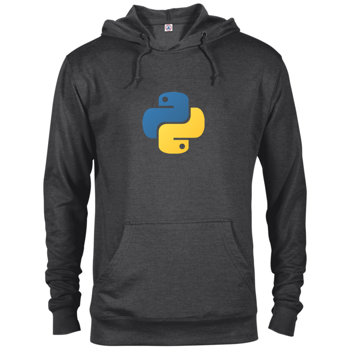 Python Programming Authentic Comfort-Fit Hoodie - Bitcoin & Bunk