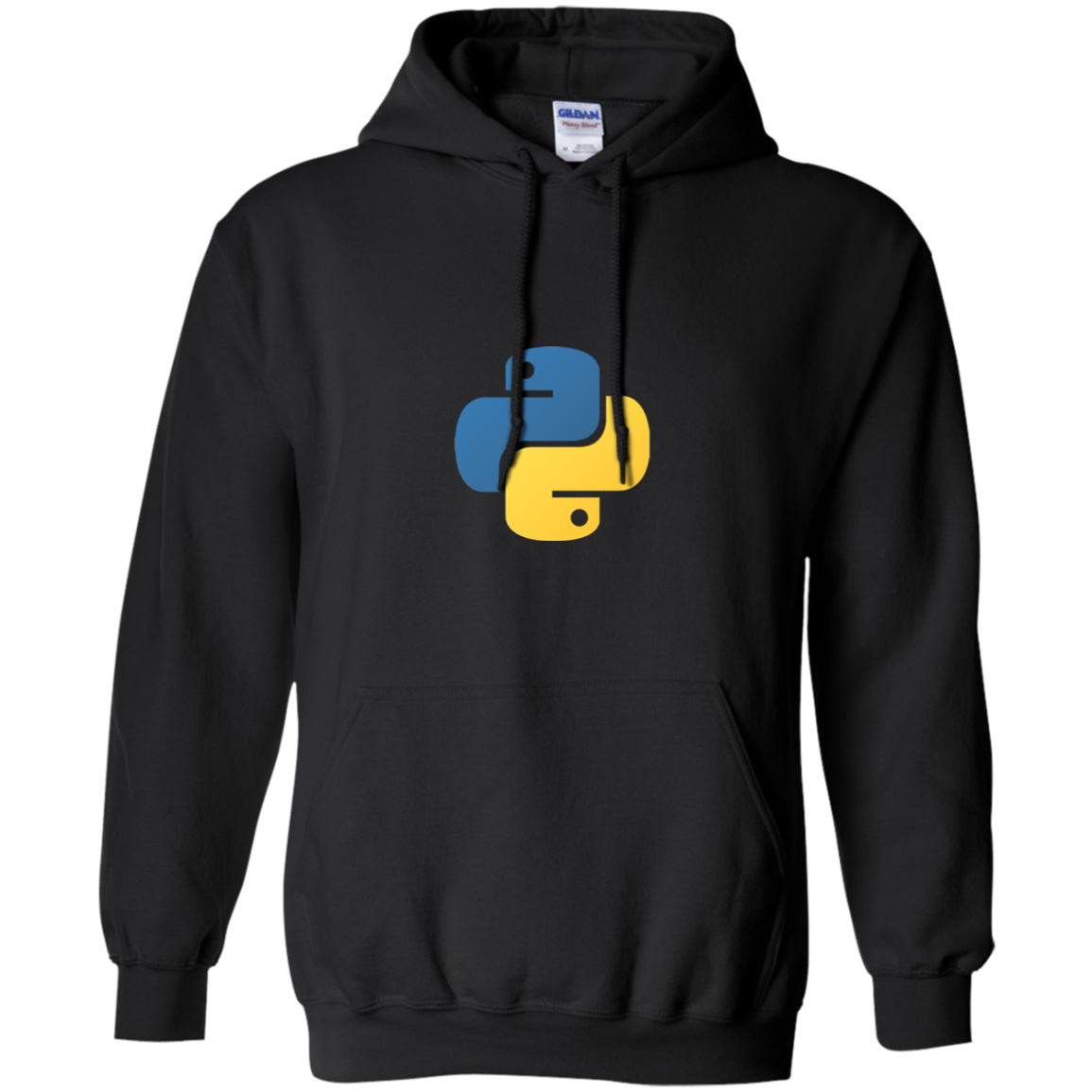 Python Programming Authentic Casual Light-Fit Hoodie - Bitcoin & Bunk
