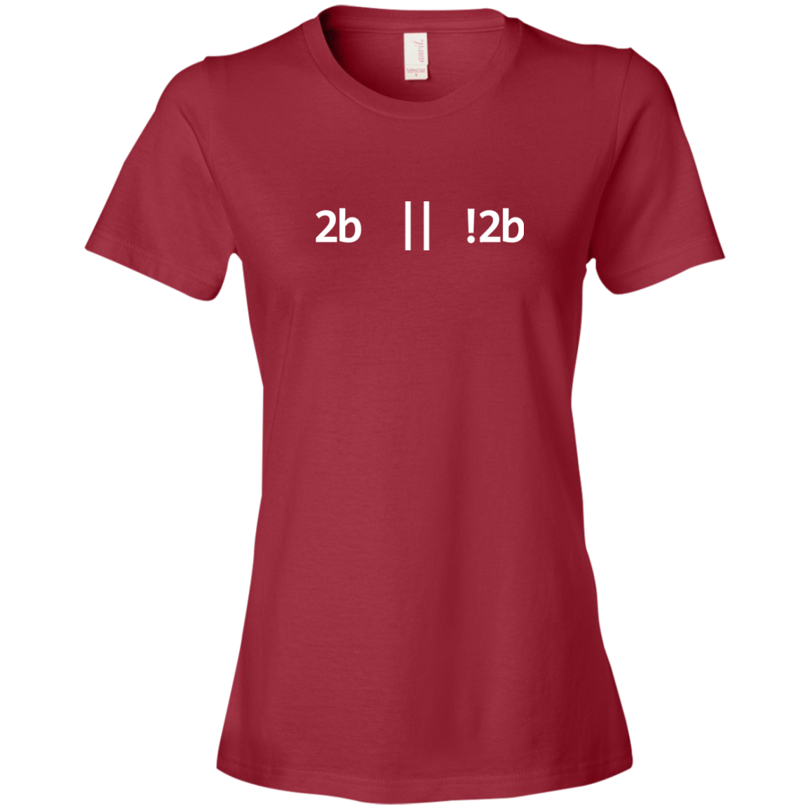 2b Or Not 2b Women's T-Shirt - Bitcoin & Bunk