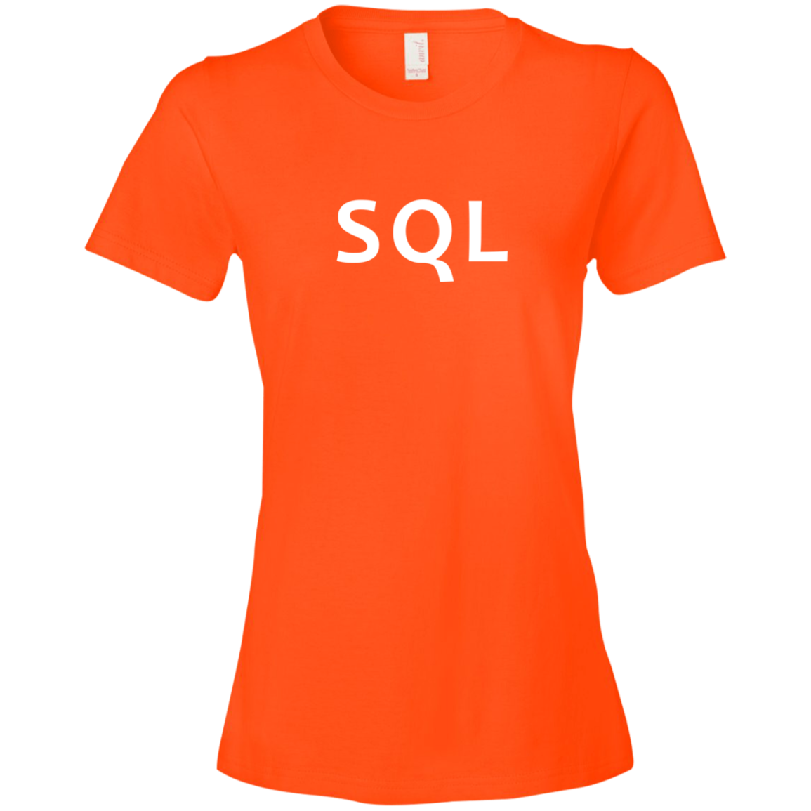 SQL Programming Authentic Premium Women's Tee - Bitcoin & Bunk