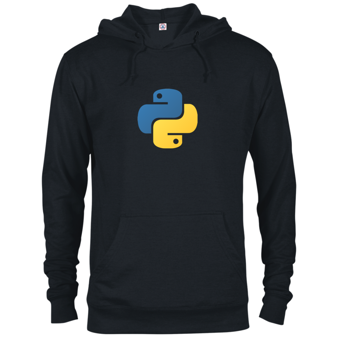 Python Programming Authentic Comfort-Fit Hoodie - Bitcoin & Bunk
