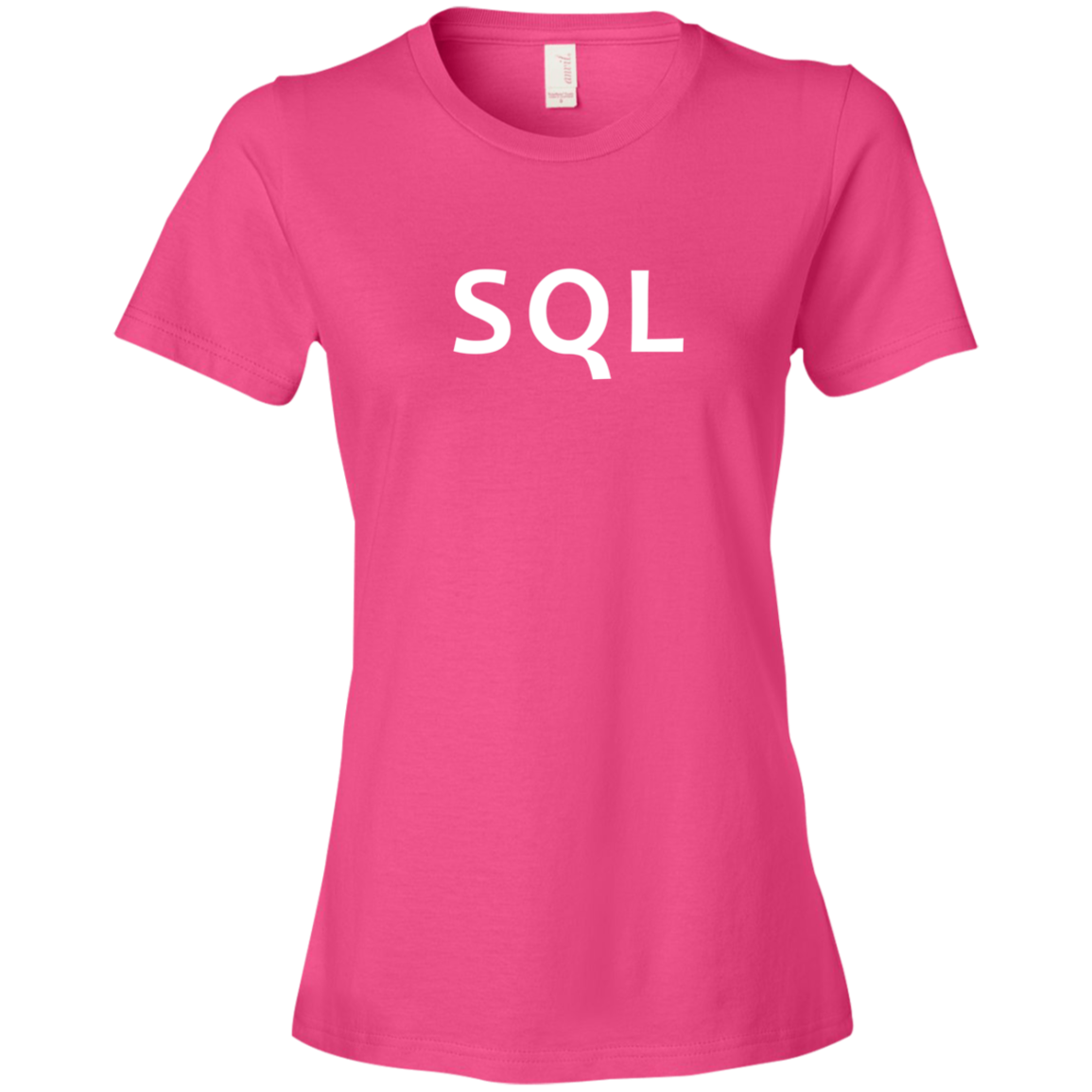 SQL Programming Authentic Premium Women's Tee - Bitcoin & Bunk