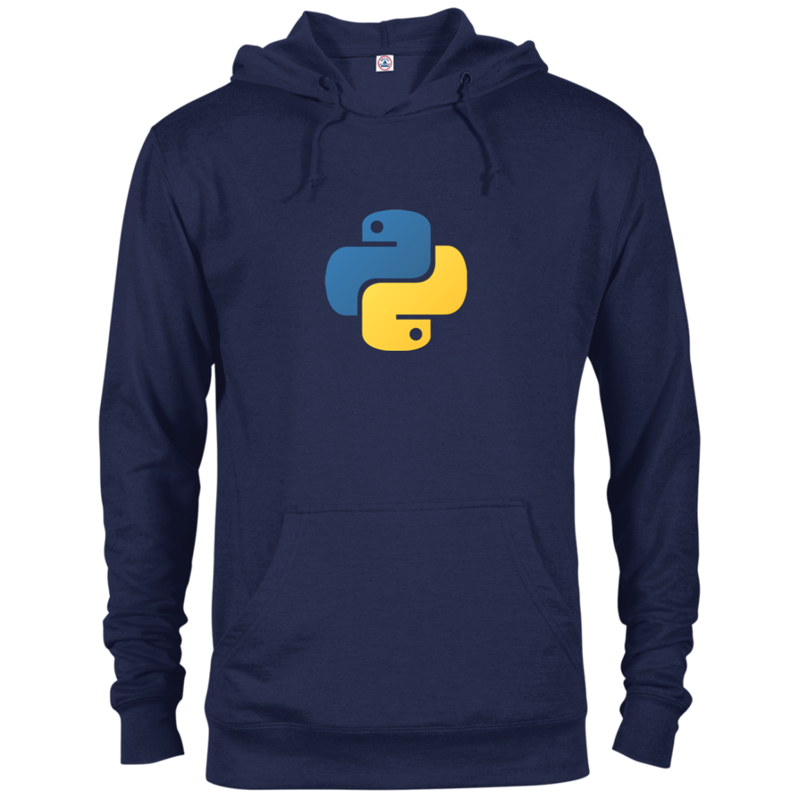 Python Programming Authentic Comfort-Fit Hoodie - Bitcoin & Bunk