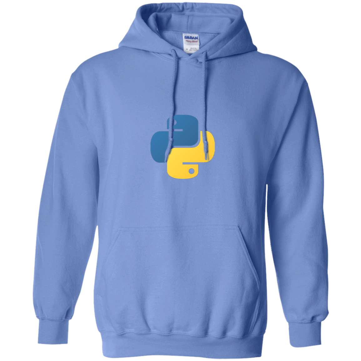 Python Programming Authentic Casual Light-Fit Hoodie - Bitcoin & Bunk