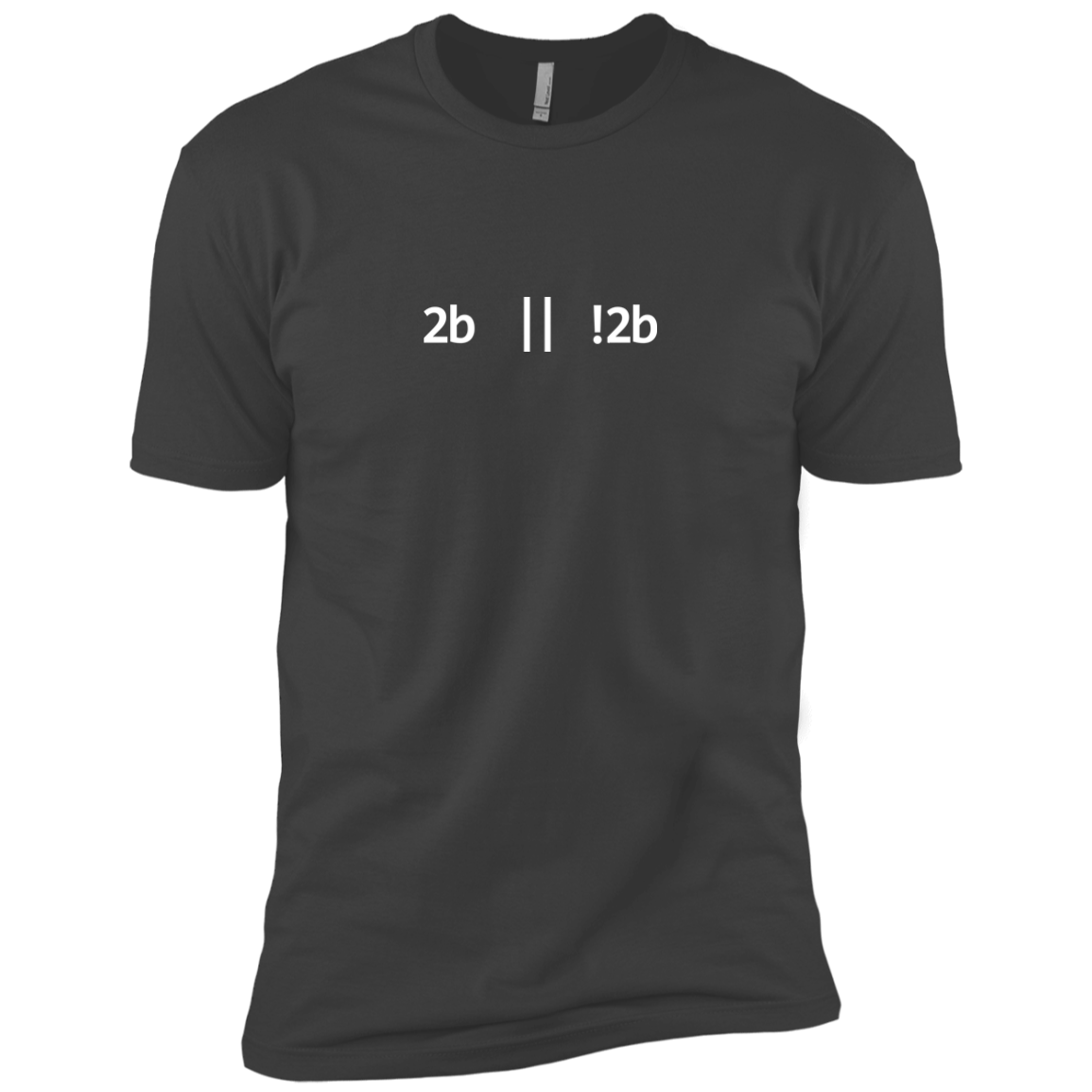 2b Or Not 2b Premium T-Shirt - Bitcoin & Bunk