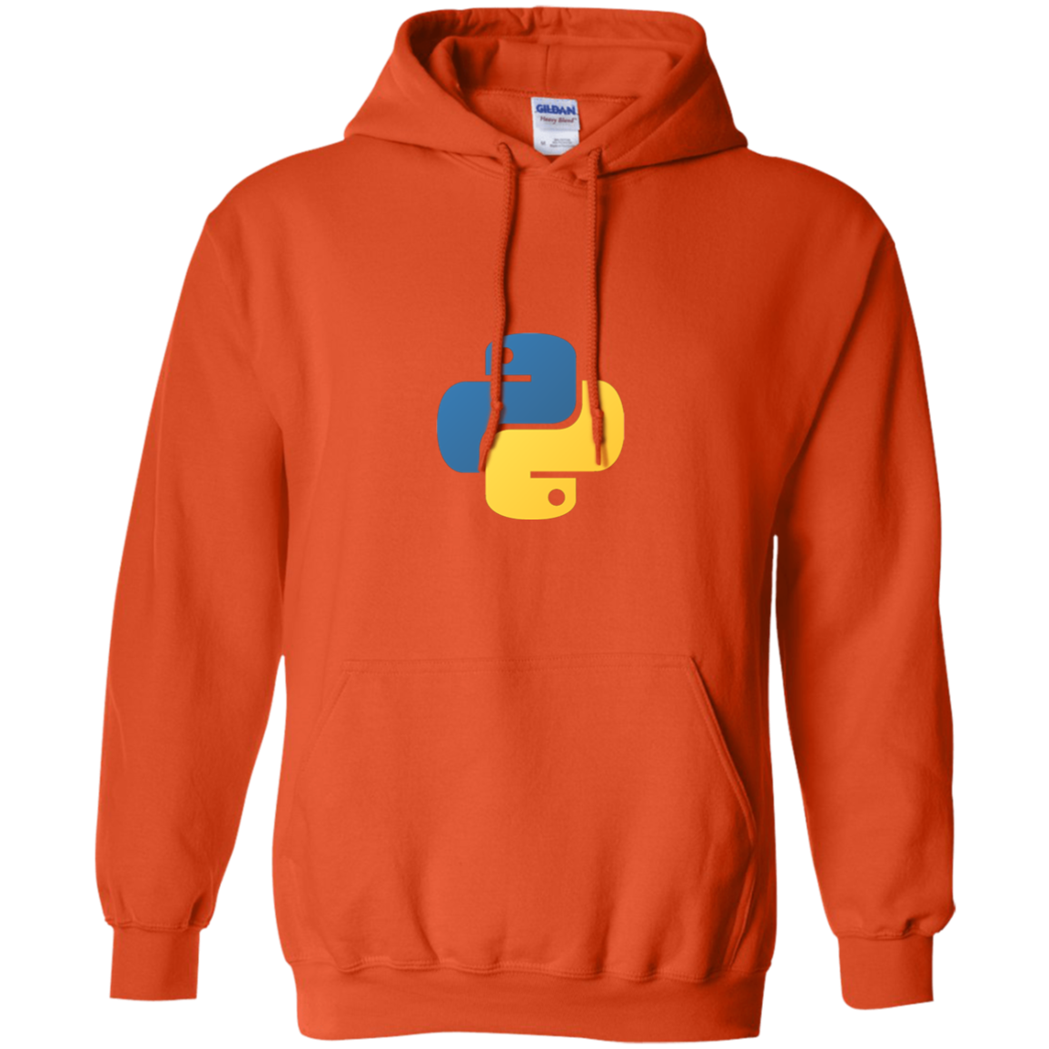 Python Programming Authentic Casual Light-Fit Hoodie - Bitcoin & Bunk