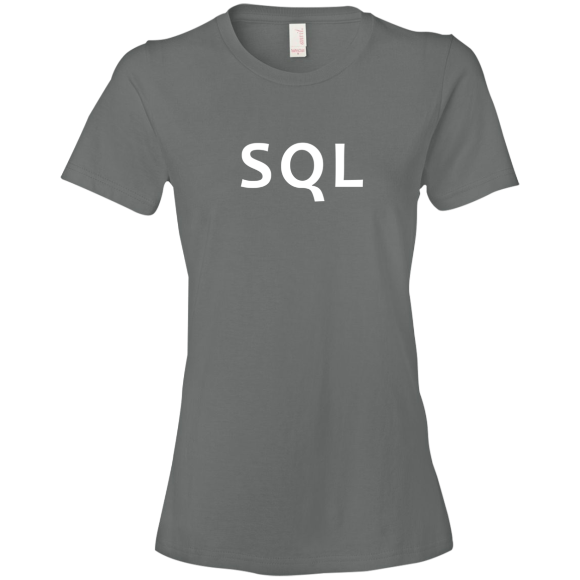 SQL Programming Authentic Premium Women's Tee - Bitcoin & Bunk
