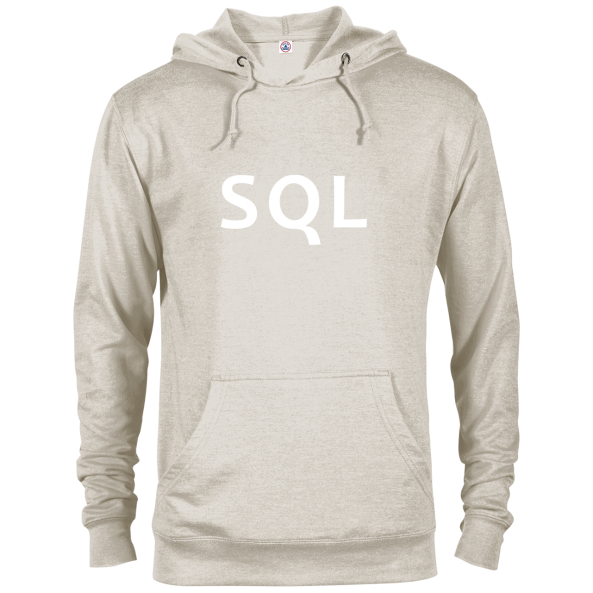 SQL Programming Authentic Comfort-Fit Hoodie - Bitcoin & Bunk