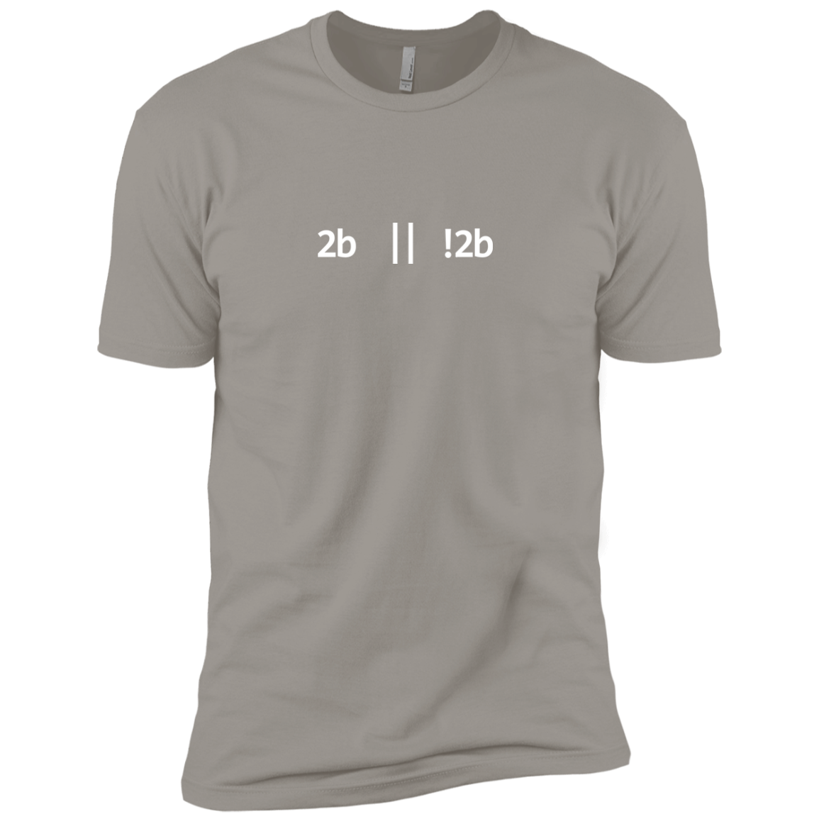 2b Or Not 2b Premium T-Shirt - Bitcoin & Bunk