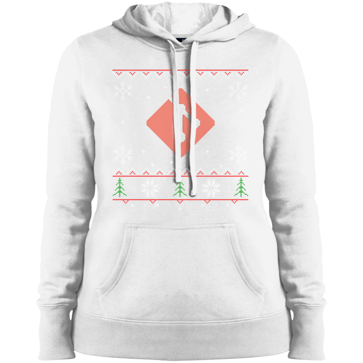 Git Programming Women's Ugly Sweater Christmas Holiday Warm-Sport Hoodie - Bitcoin & Bunk