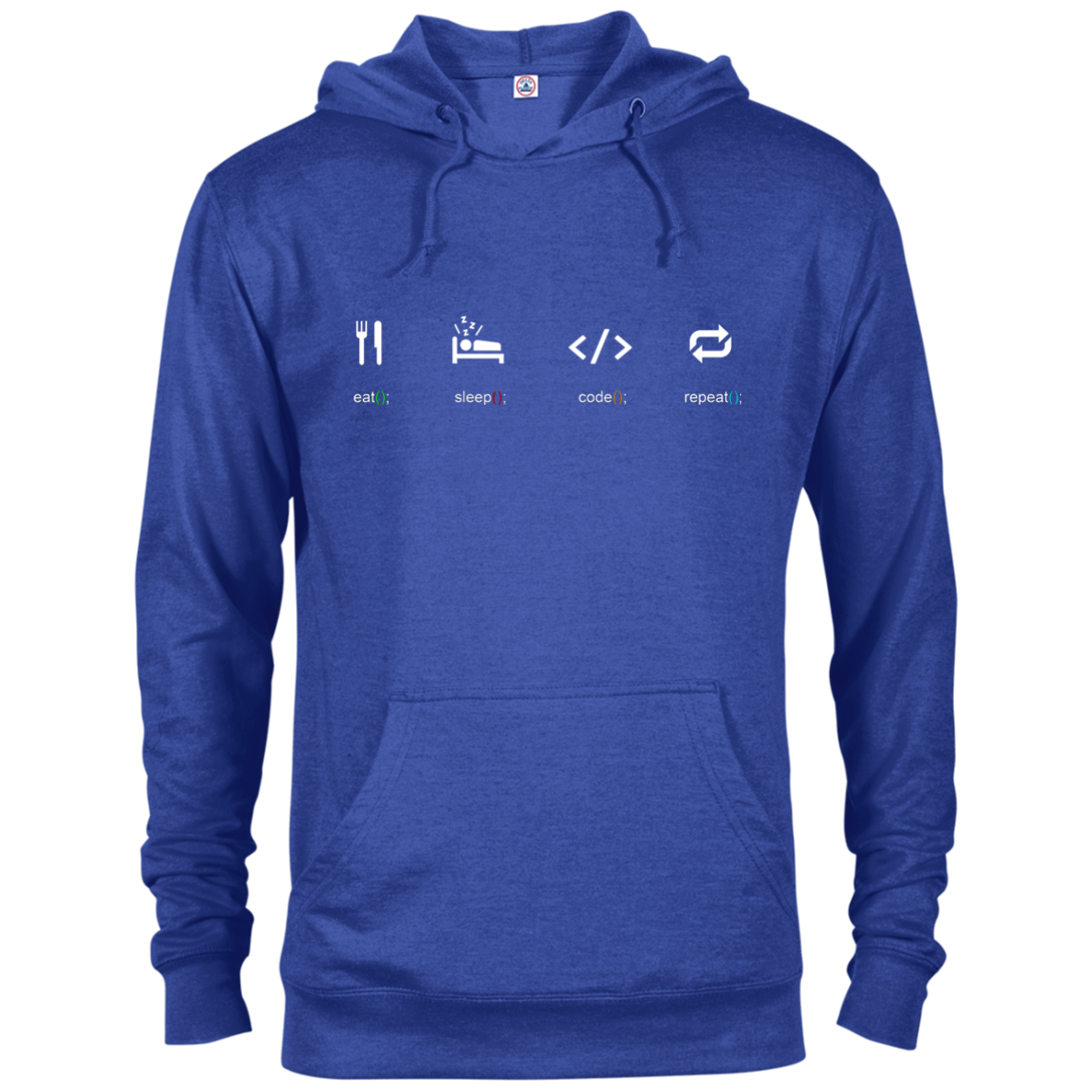 Eat Sleep Code Repeat Warm-Sport Hoodie - Bitcoin & Bunk