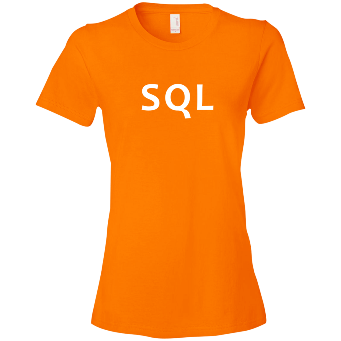 SQL Programming Authentic Premium Women's Tee - Bitcoin & Bunk