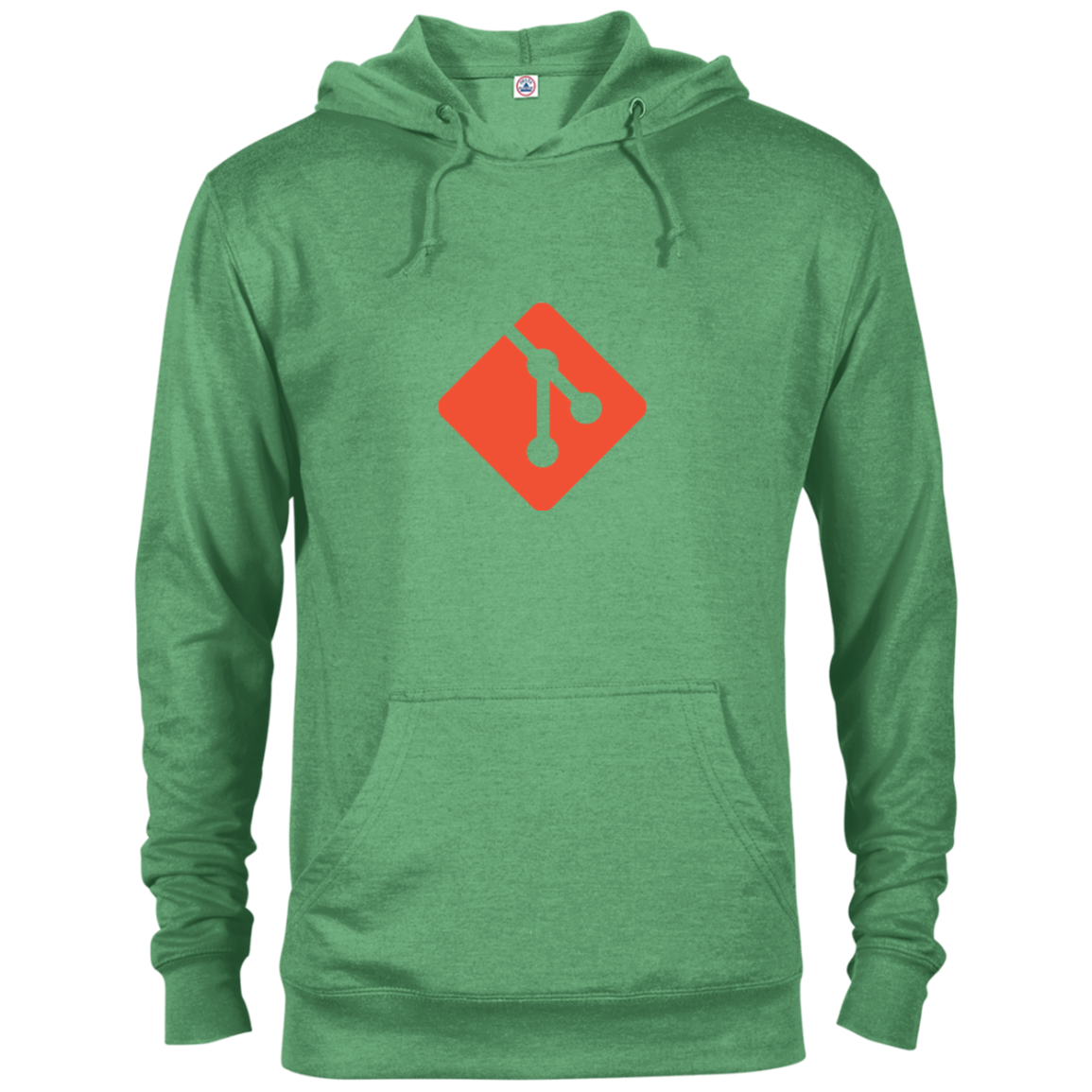 Git Programming Authentic Comfort-Fit Hoodie - Bitcoin & Bunk