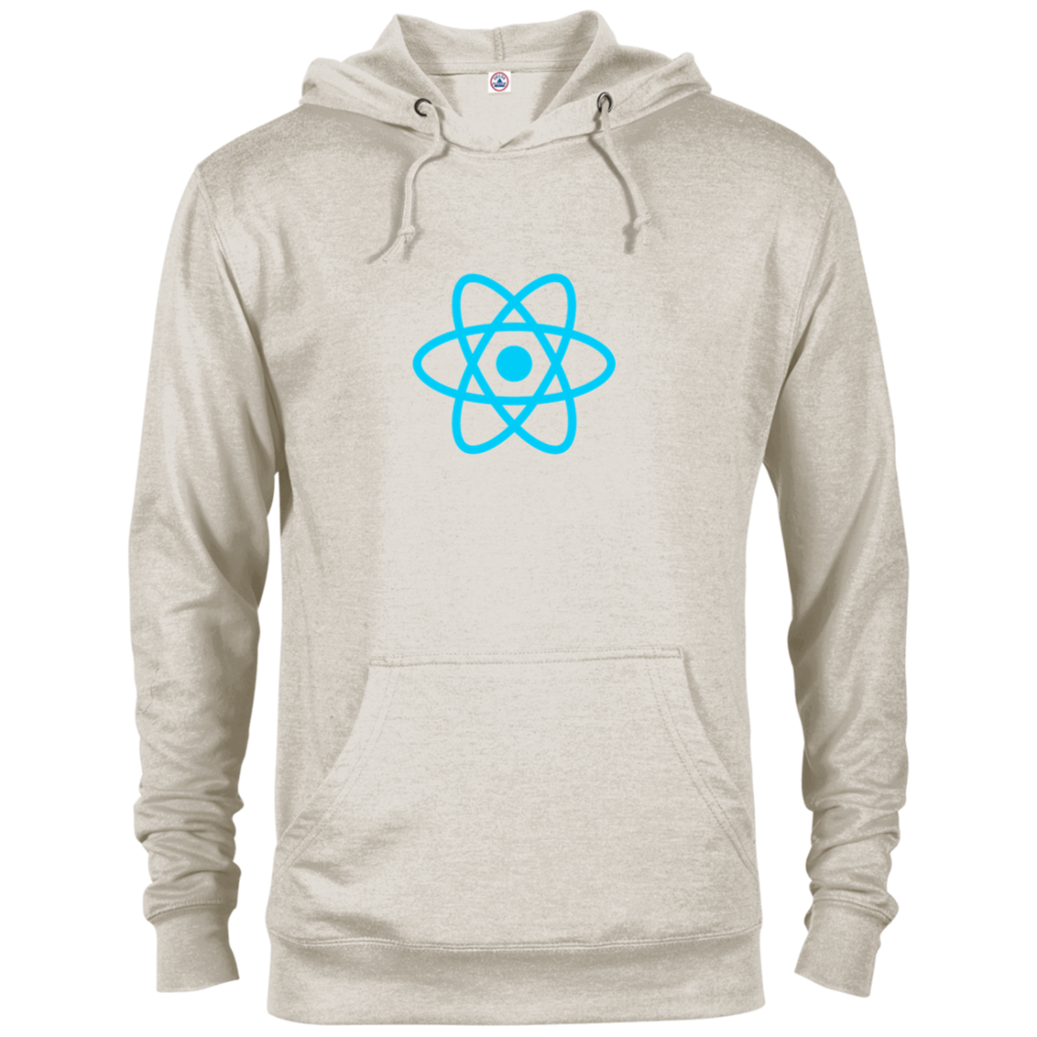 React Programming Authentic Comfort-Fit Hoodie - Bitcoin & Bunk