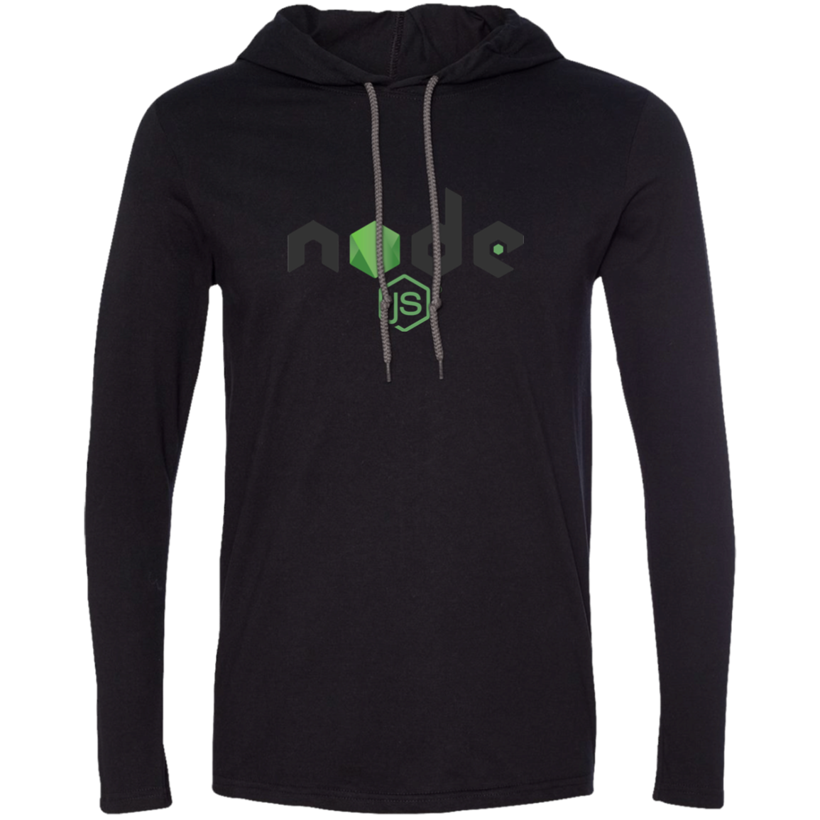 Node Programming Authentic Premium Hooded Long Sleeve Shirt - Bitcoin & Bunk