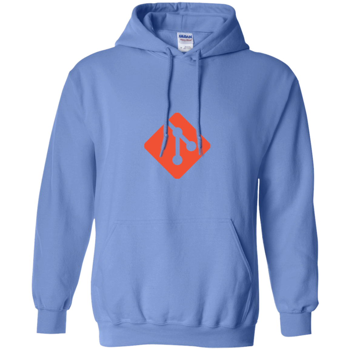 Git Programming Authentic Casual Light-Fit Hoodie - Bitcoin & Bunk