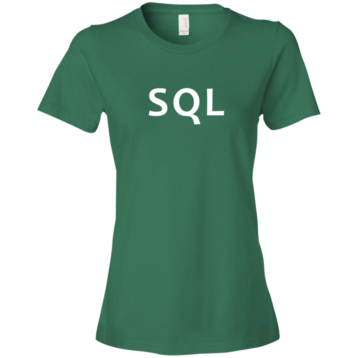 SQL Programming Authentic Premium Women's Tee - Bitcoin & Bunk