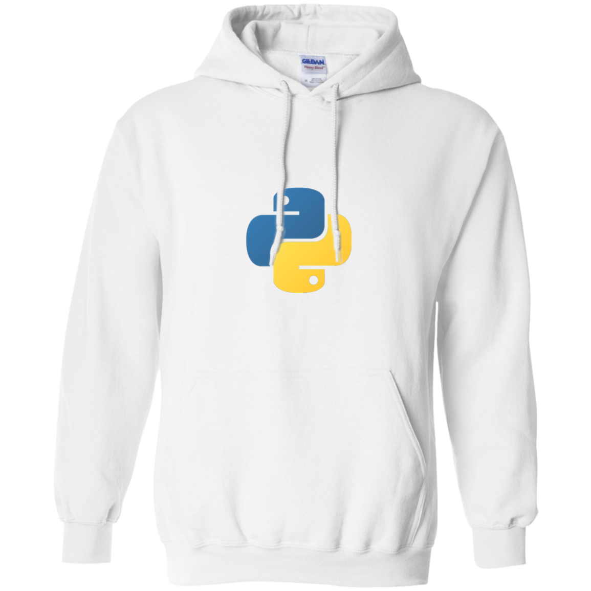 Python Programming Authentic Casual Light-Fit Hoodie - Bitcoin & Bunk