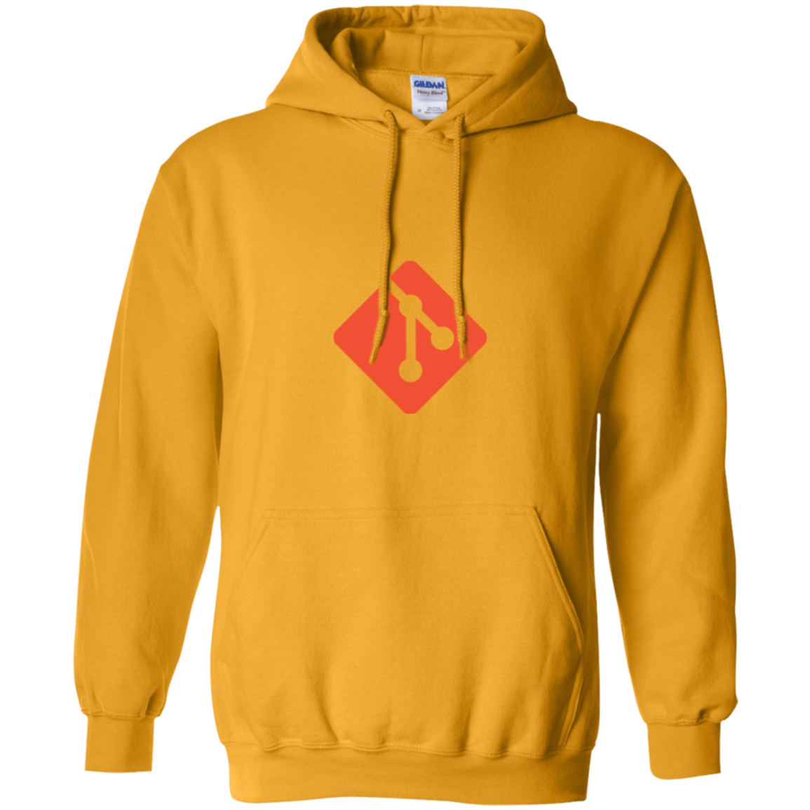 Git Programming Authentic Casual Light-Fit Hoodie - Bitcoin & Bunk