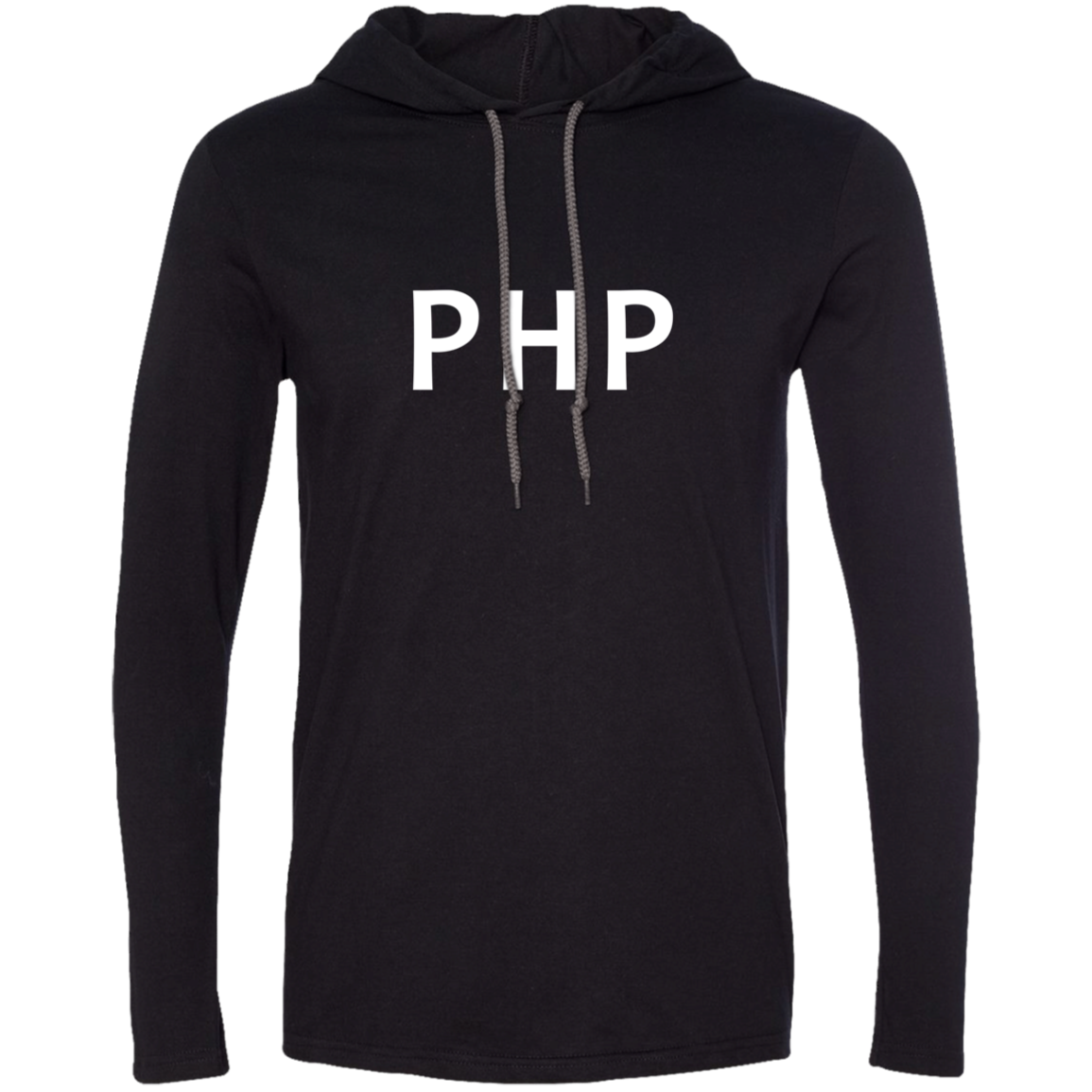 PHP Programming Authentic Premium Hooded Long Sleeve Shirt - Bitcoin & Bunk