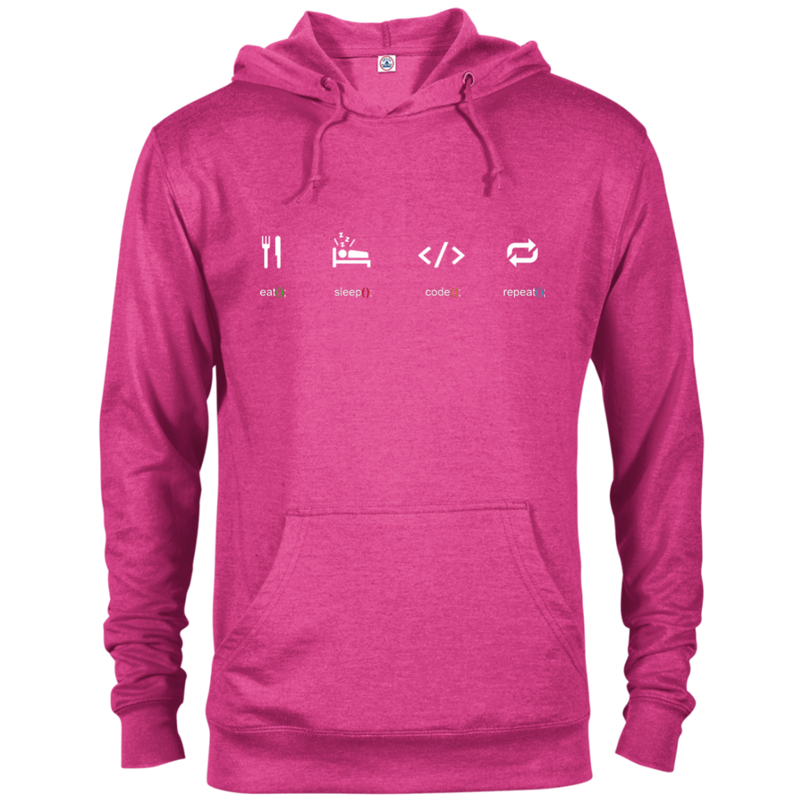 Eat Sleep Code Repeat Warm-Sport Hoodie - Bitcoin & Bunk