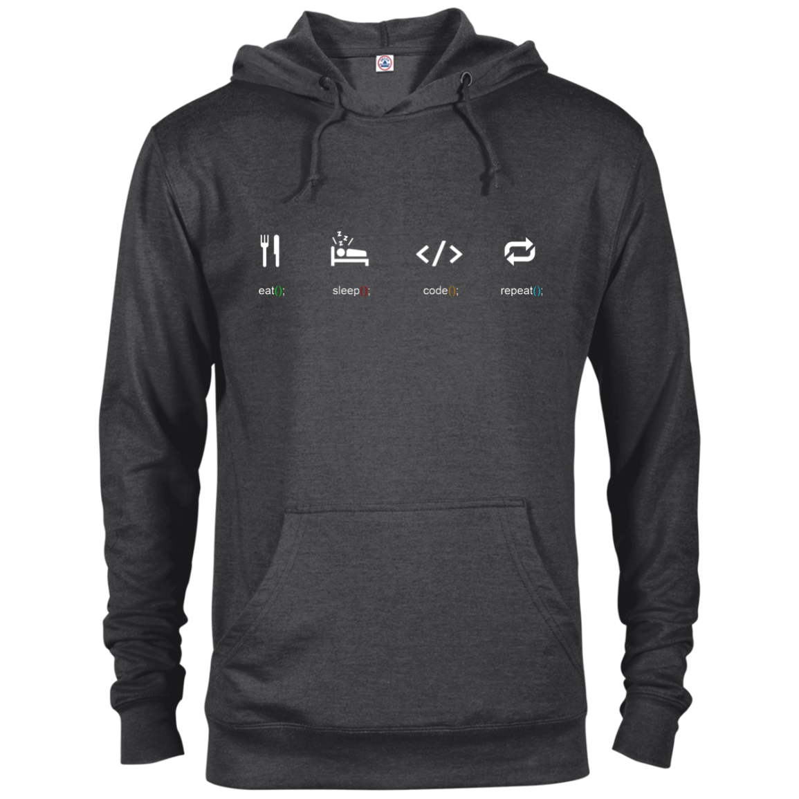 Eat Sleep Code Repeat Warm-Sport Hoodie - Bitcoin & Bunk