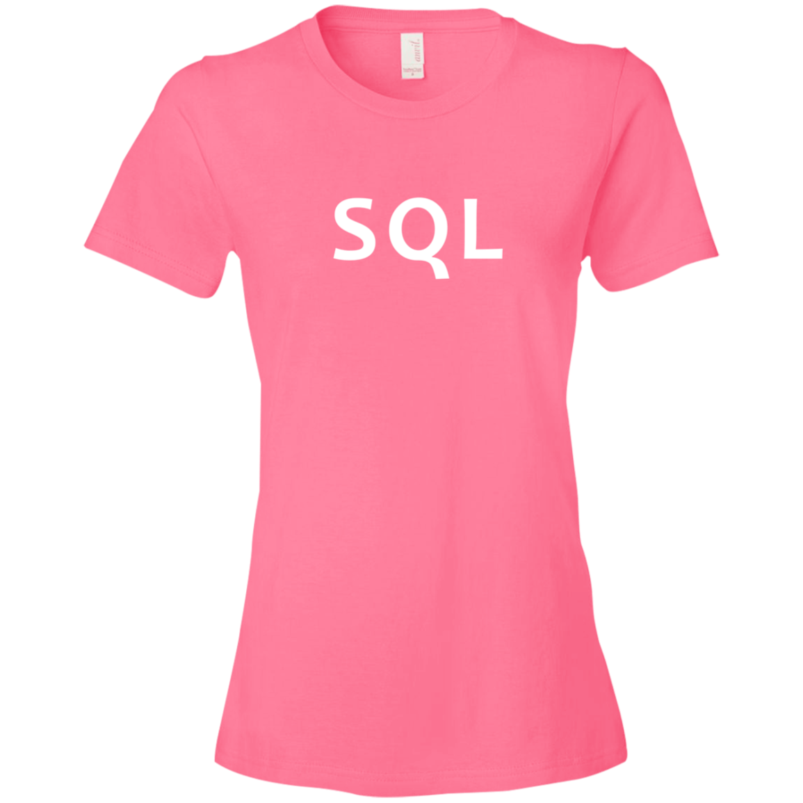 SQL Programming Authentic Premium Women's Tee - Bitcoin & Bunk