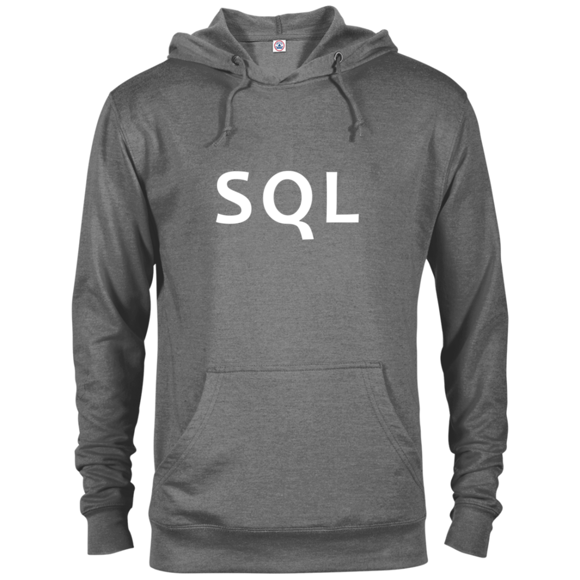 SQL Programming Authentic Comfort-Fit Hoodie - Bitcoin & Bunk