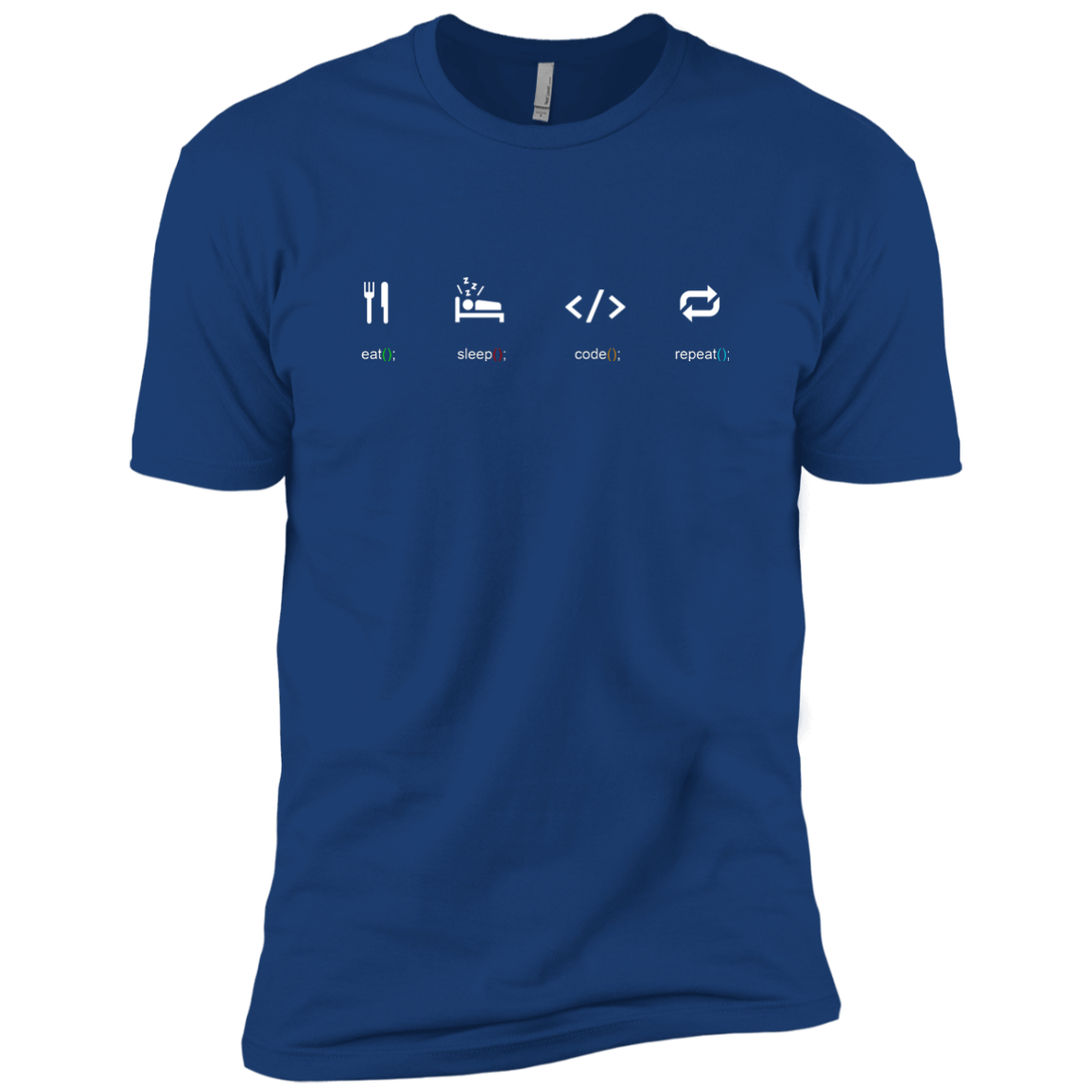 Eat Sleep Code Repeat Premium T-Shirt - Bitcoin & Bunk