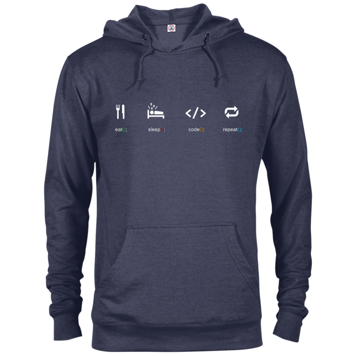 Eat Sleep Code Repeat Warm-Sport Hoodie - Bitcoin & Bunk