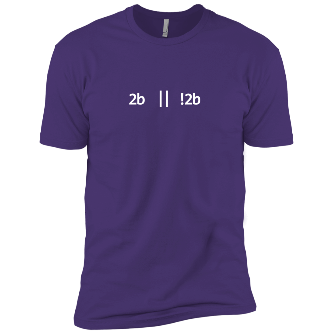 2b Or Not 2b Premium T-Shirt - Bitcoin & Bunk