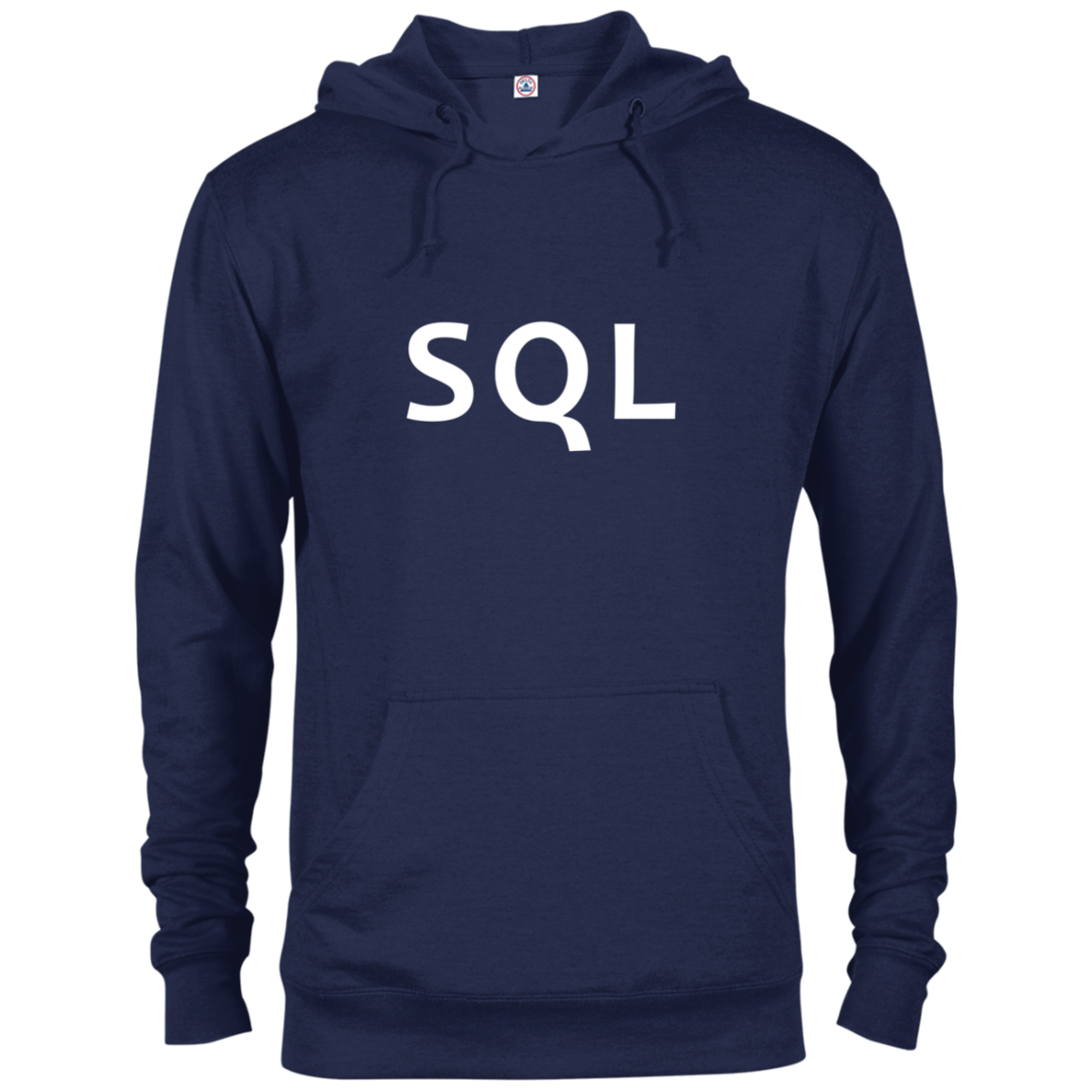 SQL Programming Authentic Comfort-Fit Hoodie - Bitcoin & Bunk