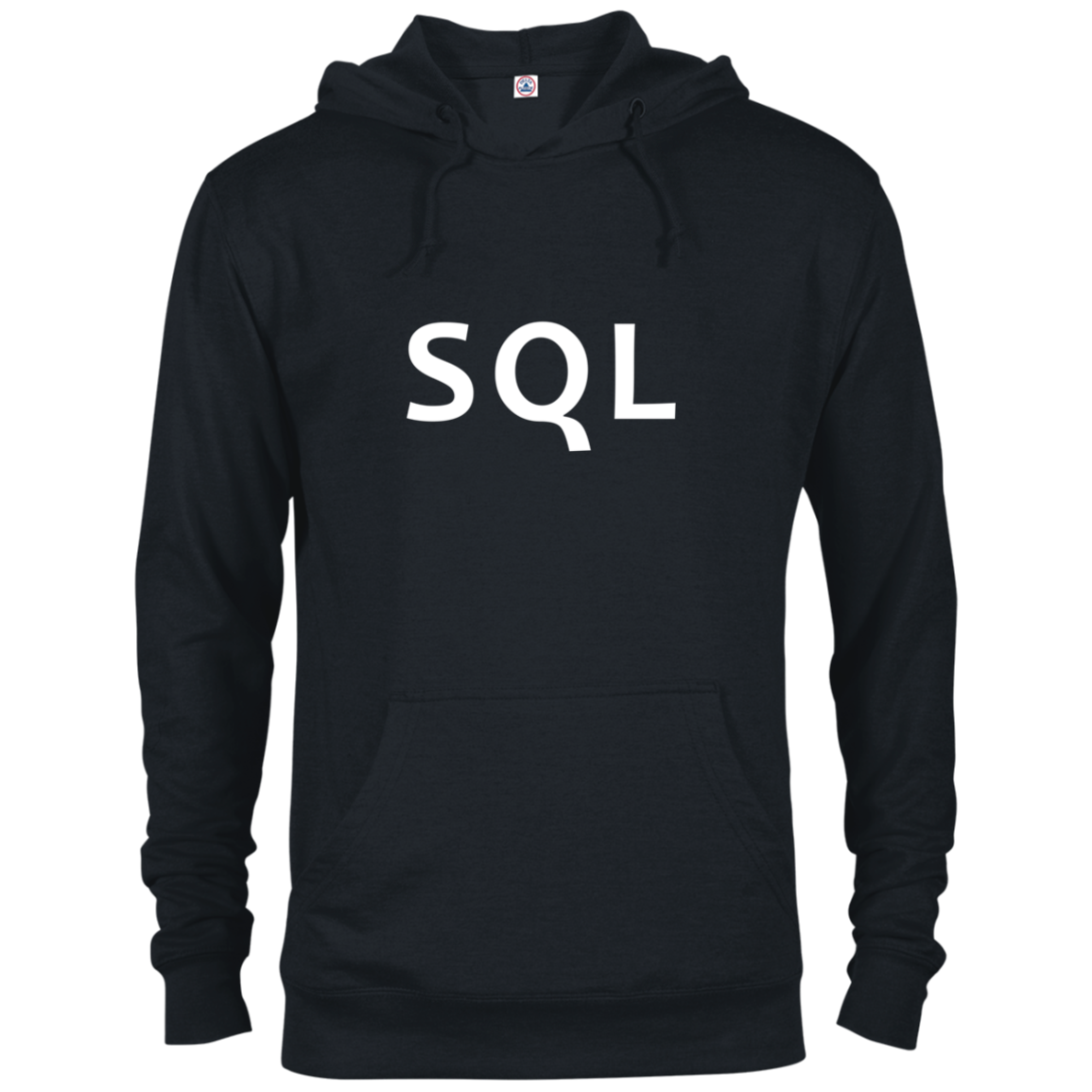 SQL Programming Authentic Comfort-Fit Hoodie - Bitcoin & Bunk
