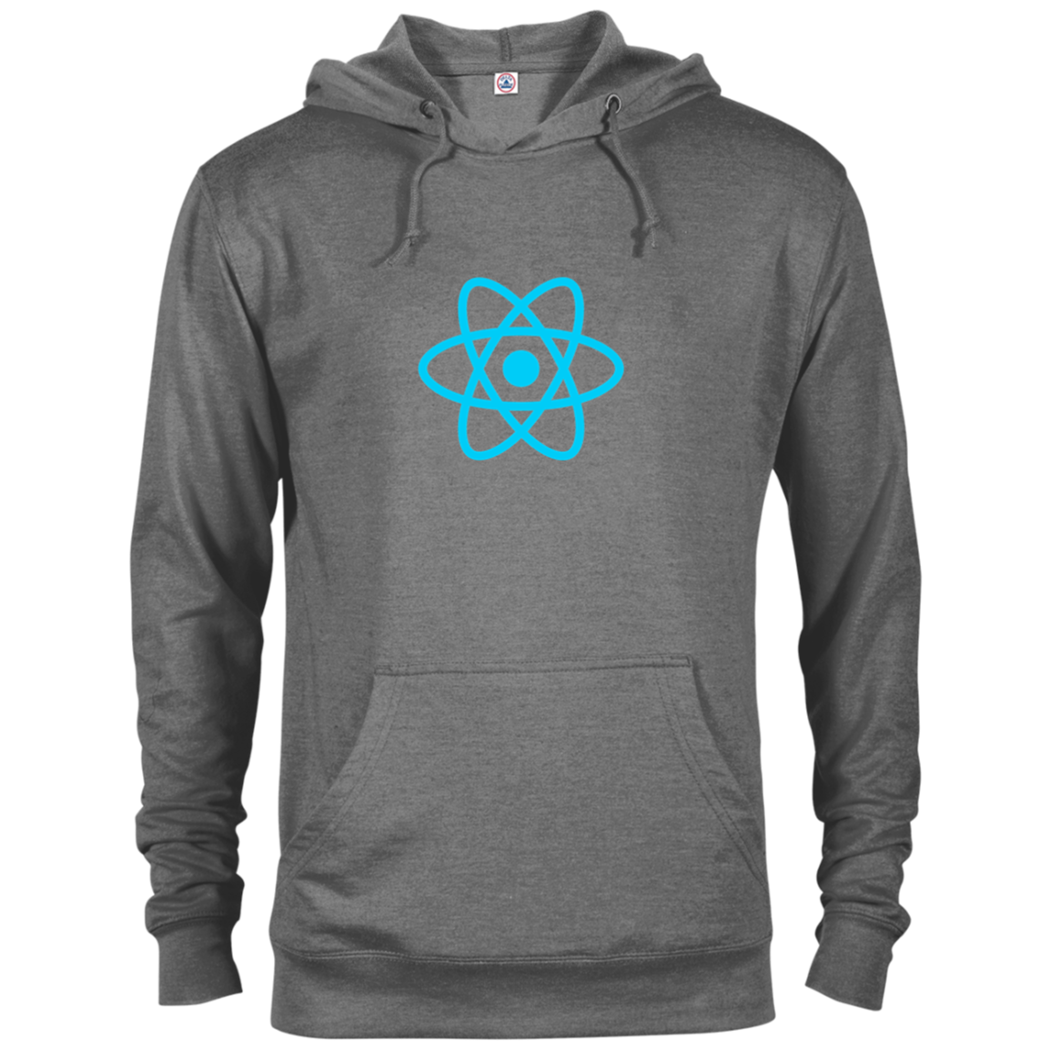 React Programming Authentic Comfort-Fit Hoodie - Bitcoin & Bunk