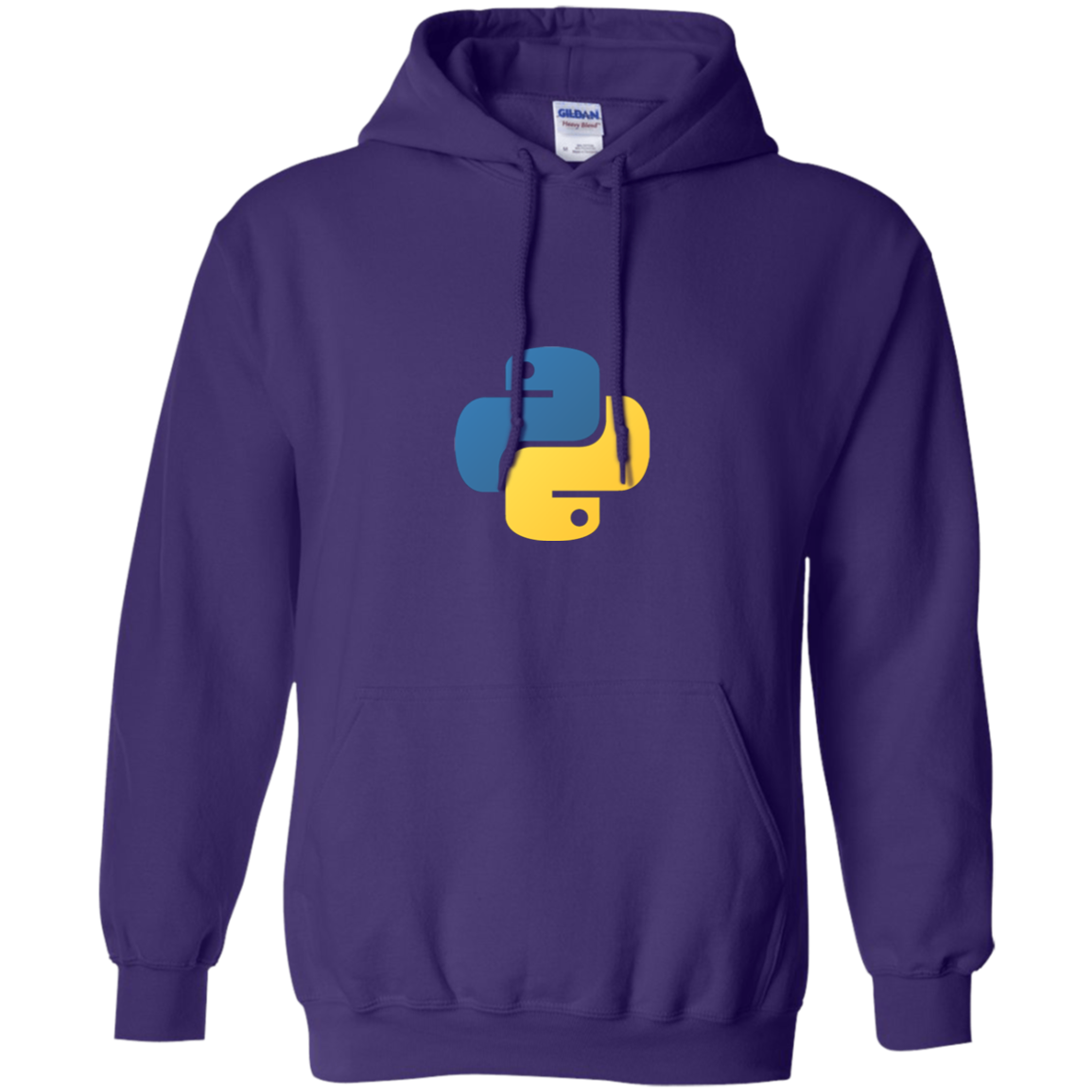 Python Programming Authentic Casual Light-Fit Hoodie - Bitcoin & Bunk