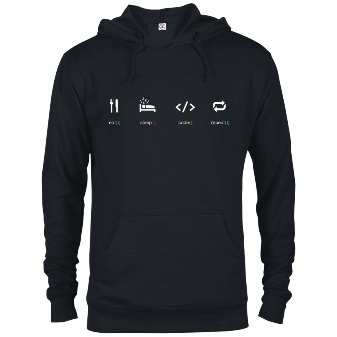 Eat Sleep Code Repeat Warm-Sport Hoodie - Bitcoin & Bunk