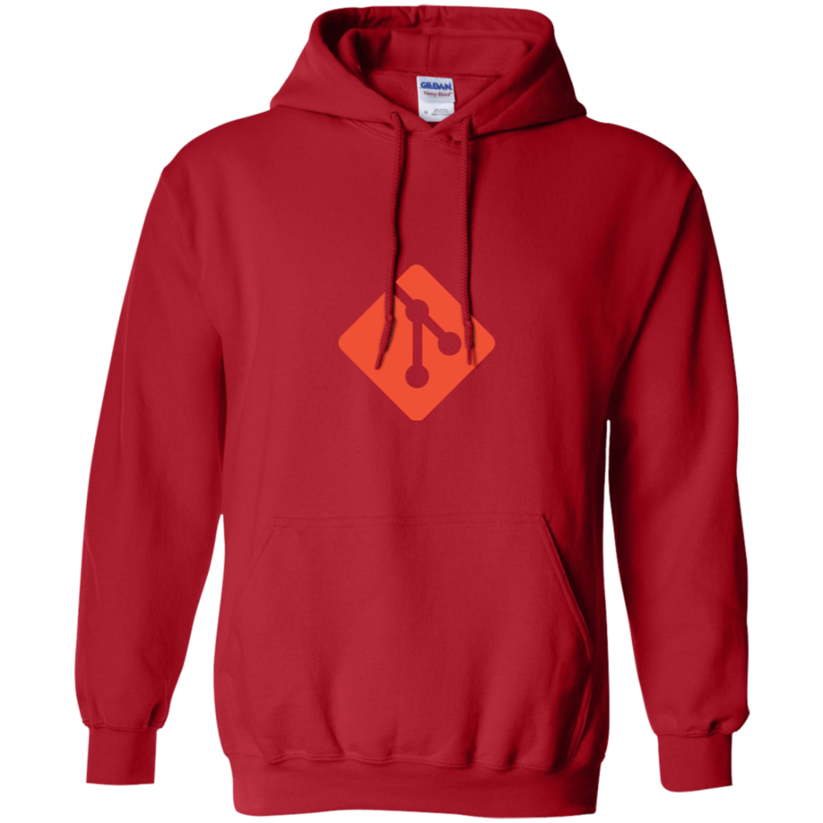 Git Programming Authentic Casual Light-Fit Hoodie - Bitcoin & Bunk